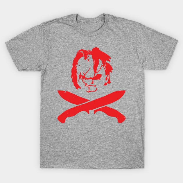 Jolly Slasher - Chucky T-Shirt by ZombieMedia